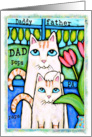 Cat Dad & Kitten Father’s Day Card