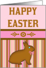 Happy Easter Chocolate Bunny card