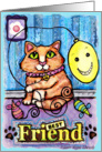 Best Friend Cat Card