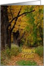 Happy Trails card