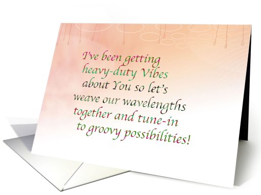 Groovy Possibilities card (524163)