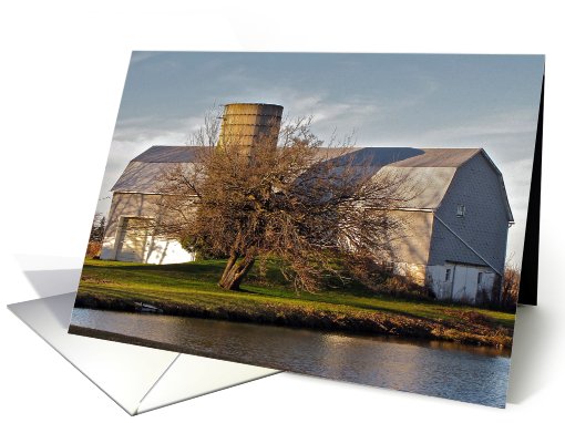 Barns  in Upstate NY card (527485)
