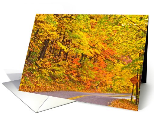 Oatka Trail Autumn card (527880)