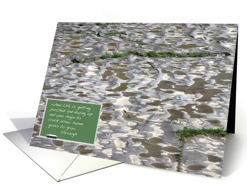 Hope You're Feeling Better, parched land card (624340)