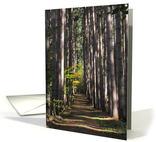 Happy Trails To You! card (707255)