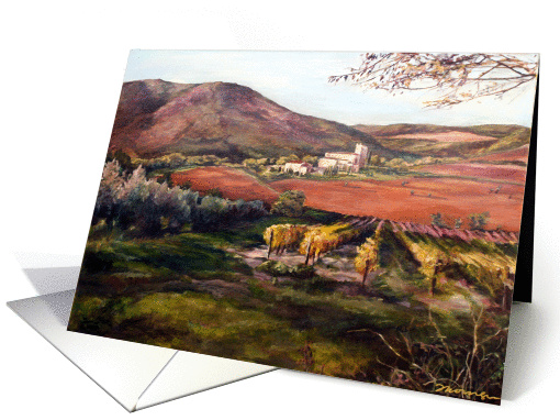 St.Antimo Abbey card (172013)