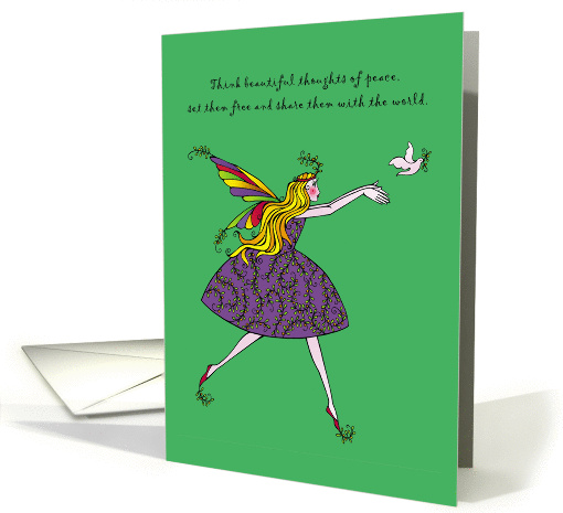 Peace Fairy - Enchanted Inspiration card (173404)
