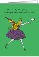 Peace Fairy - Enchanted Inspiration card