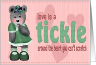 Love is a tickle