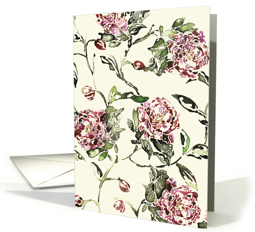 Mother's Day Peonies card (176116)