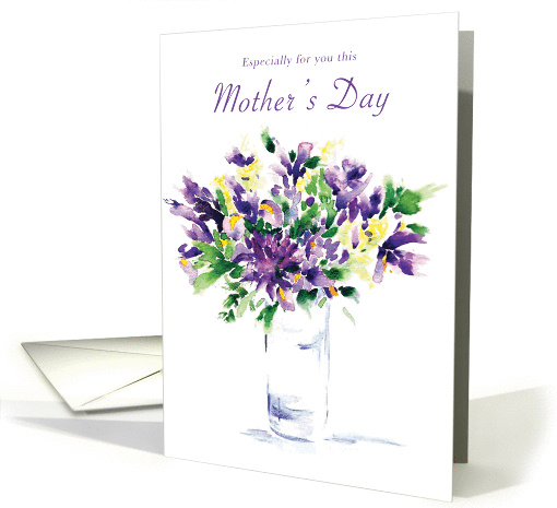 Mother's Day Irises card (176182)