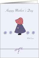 Mother’s Day Girl card