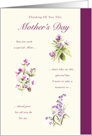 Mother’s Day Flowers card