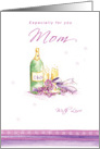 Mother’s Day Champagne card