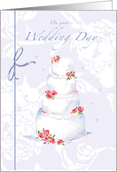 Wedding Day Cake card