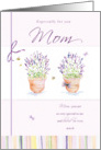 Birthday Lilacs card