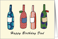 Birthday bottles card
