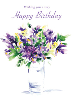 Birthday Irises