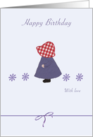 Birthday Girl card