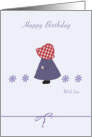 Birthday Girl card