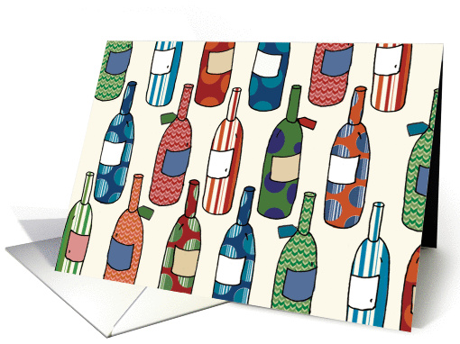 Congratulations Bottles card (177946)