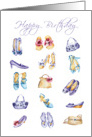 Birthday Shoes card