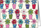 Flower Pots card