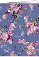 Floral card
