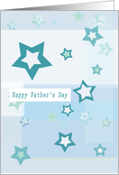 Stars Father’s Day card