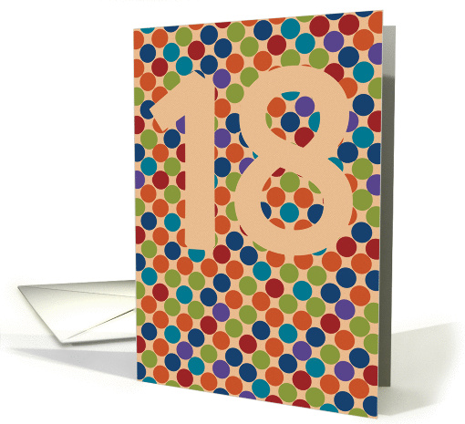 18th Birthday card (191946)