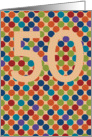 50th Birthday card