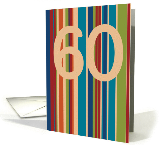 60th Birthday card (192921)