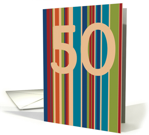 50th Birthday card (192925)