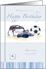 Soccer Happy Birthday card