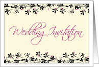 Wedding Invitation