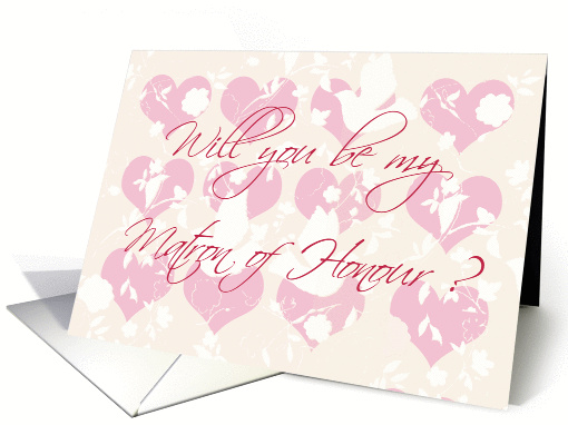 Will you be my Matron of Honour? card (209636)