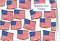 Support the Troops card