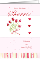 Sherrie Birthday card