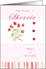 Sherrie Birthday card