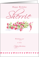 Sherrie Birthday card