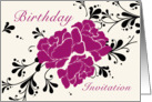 Birthday Invitation card
