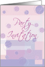 Party Invitation card