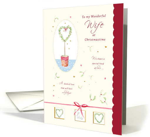 Wife Christmas card (233796)