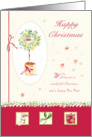 Christmas Partridge in a Pear Tree card