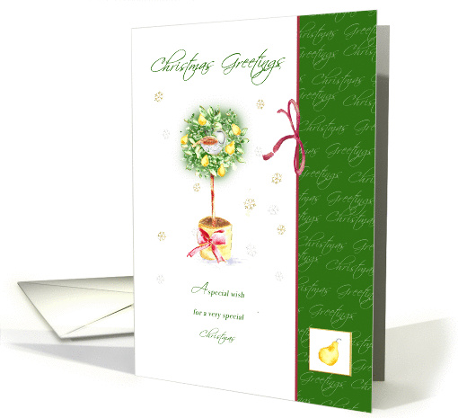 Christmas Partridge in a Pear Tree card (233828)