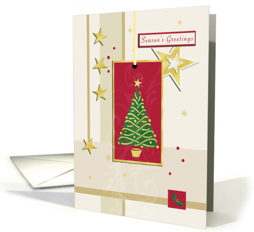 Christmas Trees/ Plants card (258765)