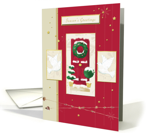 Christmas Door card (313693)
