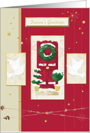 Christmas Door card