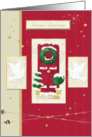 Christmas Door card