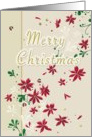 Christmas Floral card